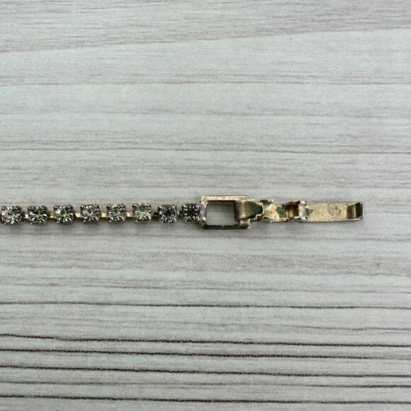 Vintage Mickey Mouse Crystal & Sapphire Inspired Tennis Bracelet - Picture 5 of 10